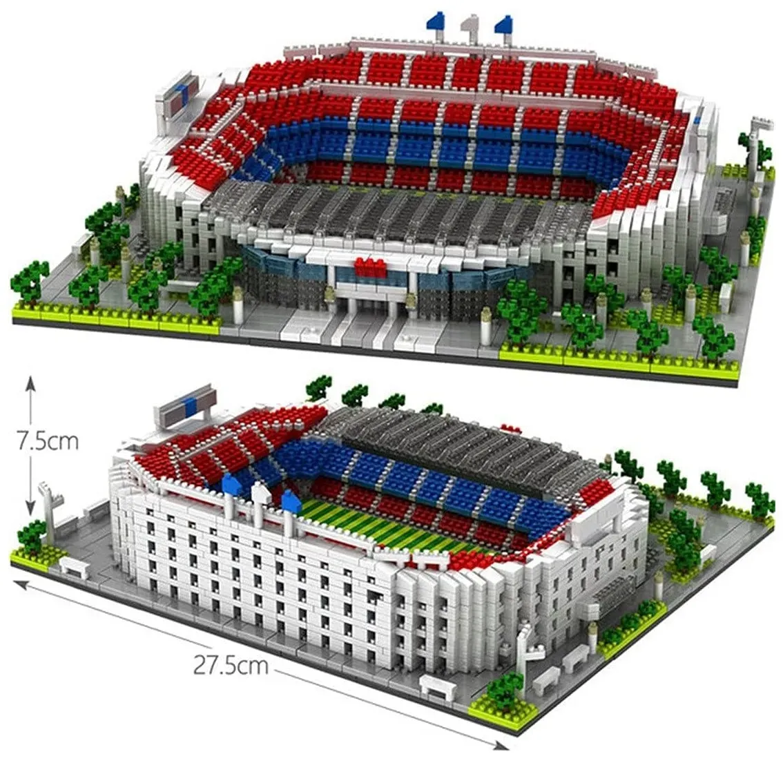 Lego 3500 Bloques Camp Nou Estadio Fútbol Barcelona Fc