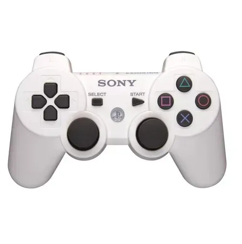 Control Ps3 Inalámbrico Sony PlayStation Dualshock 3 Blanco