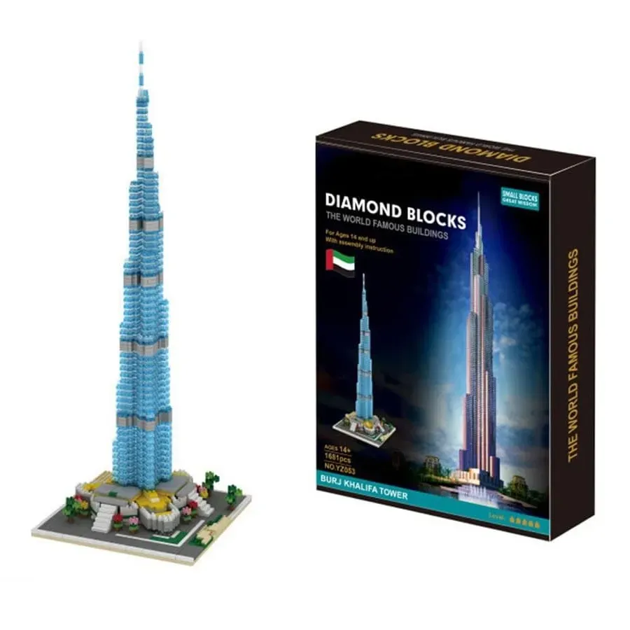 Lego Burj Khalifa Tower Juguete De Construcción De Arquitectura