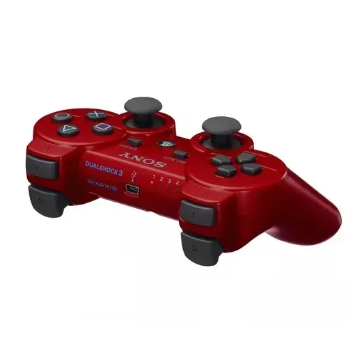 Control Ps3 Inalámbrico Sony PlayStation Dualshock 3 Rojo