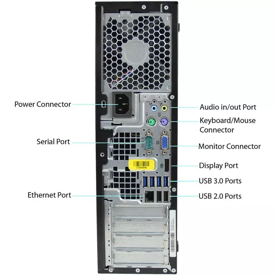 Computador Escritorio Hp Elite 8200 Intel Core I5 4 Gb Ram 320 Gb W10