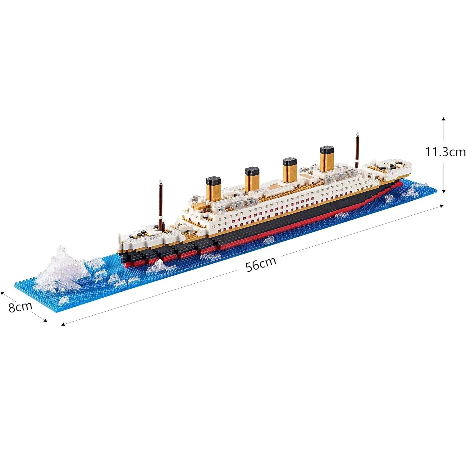 Lego Titanic Juego De Bloques De Construcción Modelo De Barco