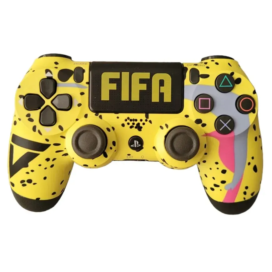 Control Para Play 4 Dual Shock Ps4 Edicion Limitada Fifa Amarillo