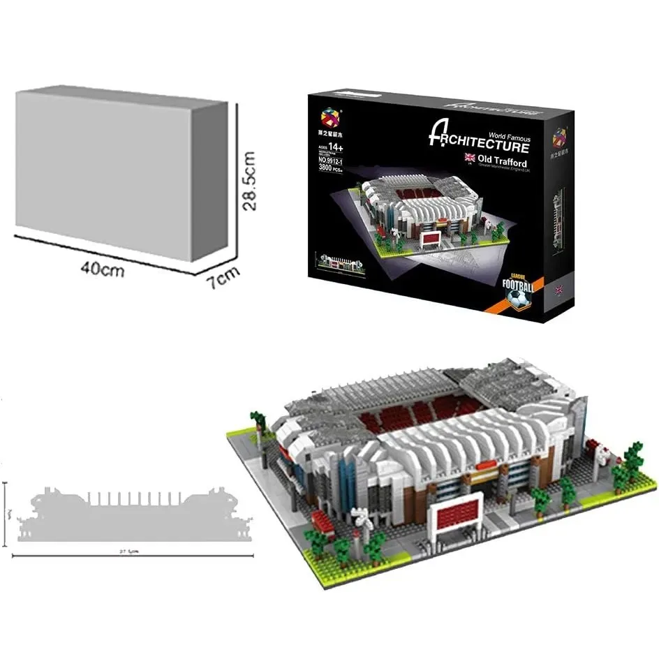 Lego Bloques De Construcción Del Estadio Old Trafford 3800 Piezas