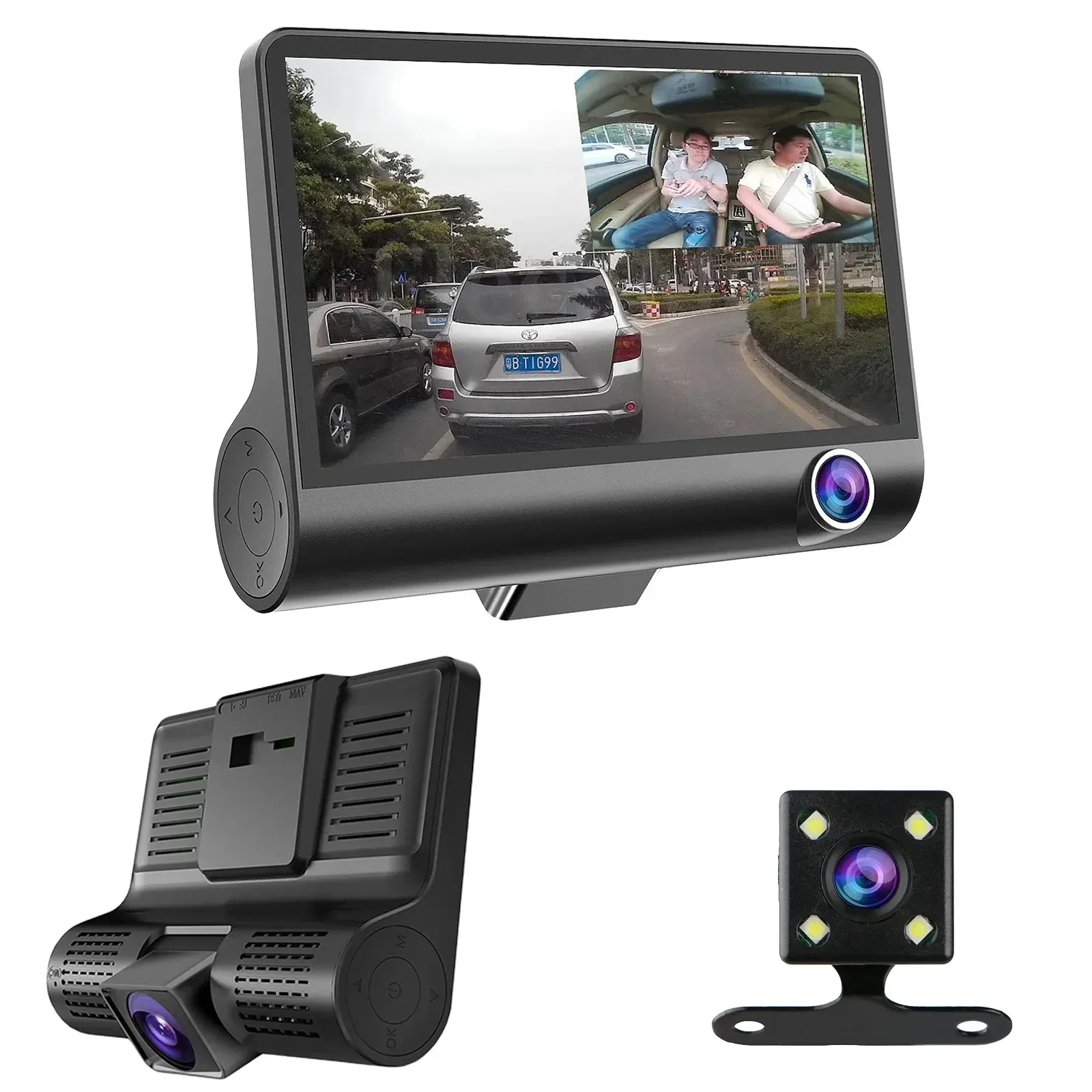 Video Cardvr De Seguridad Para Carro Full Hd 1080p