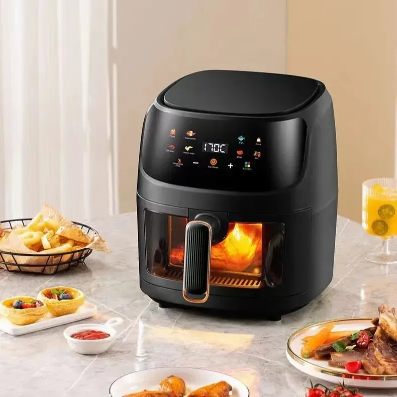 Freidora De Aire 8 Litros Sin Aceite Extra Grande Air Fryer