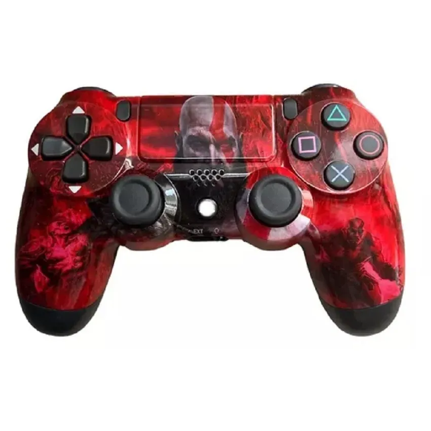 Control Para Play 4 Dual Shock Ps4 Edicion God Of War rojo