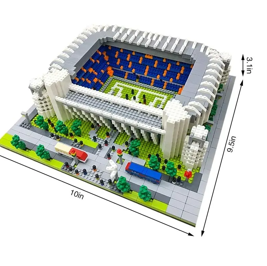 Lego Mini Blocks Estadio Santiago Bernabeu Real Madrid