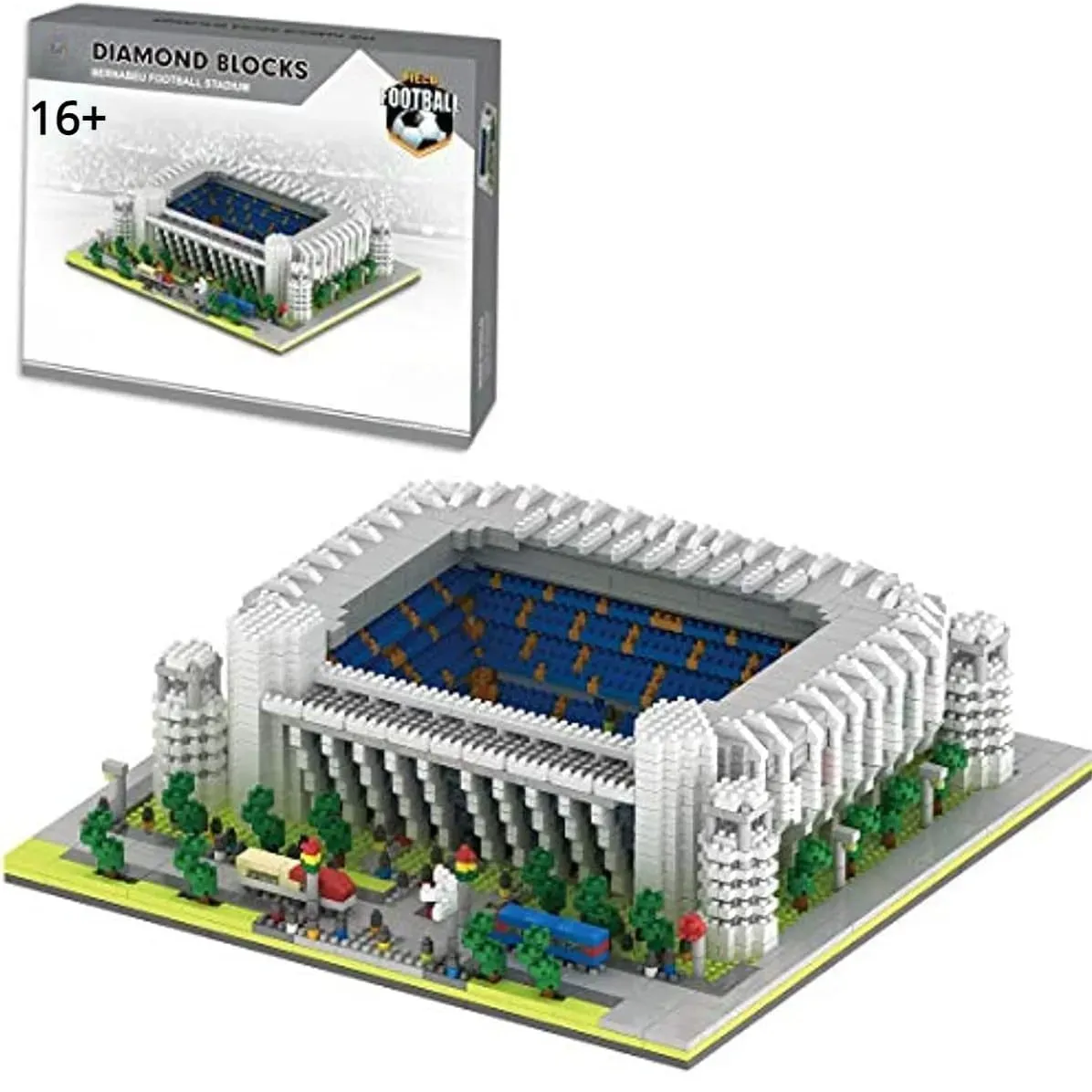 Lego Mini Blocks Estadio Santiago Bernabeu Real Madrid