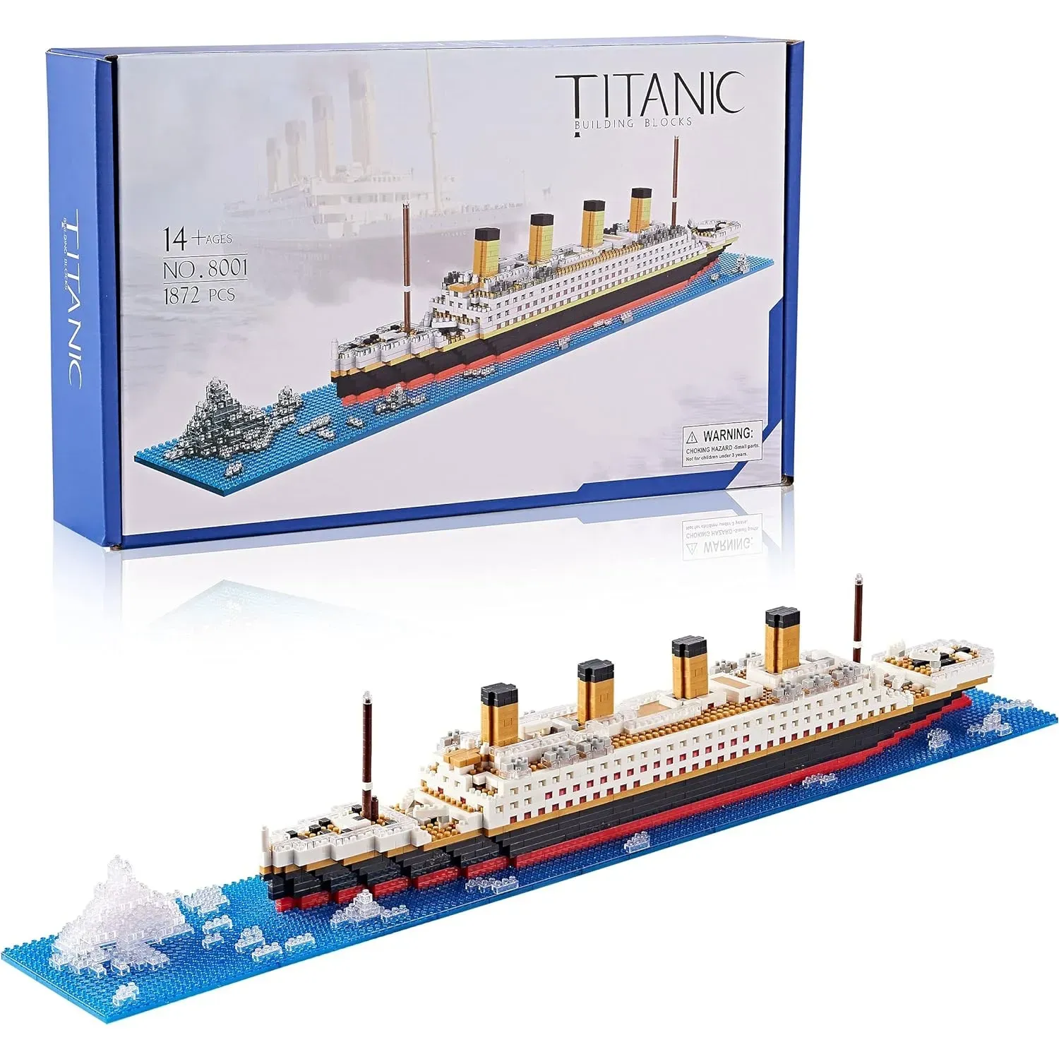 Lego Titanic Juego De Bloques De Construcción Modelo De Barco