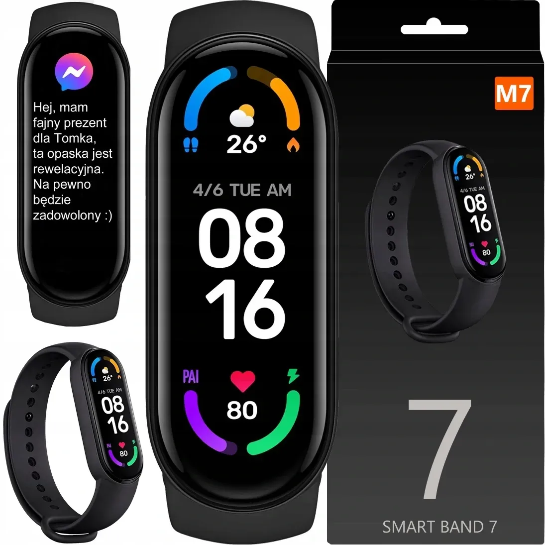 Pulsera Inteligente Smartband M7 Sensor Tactil