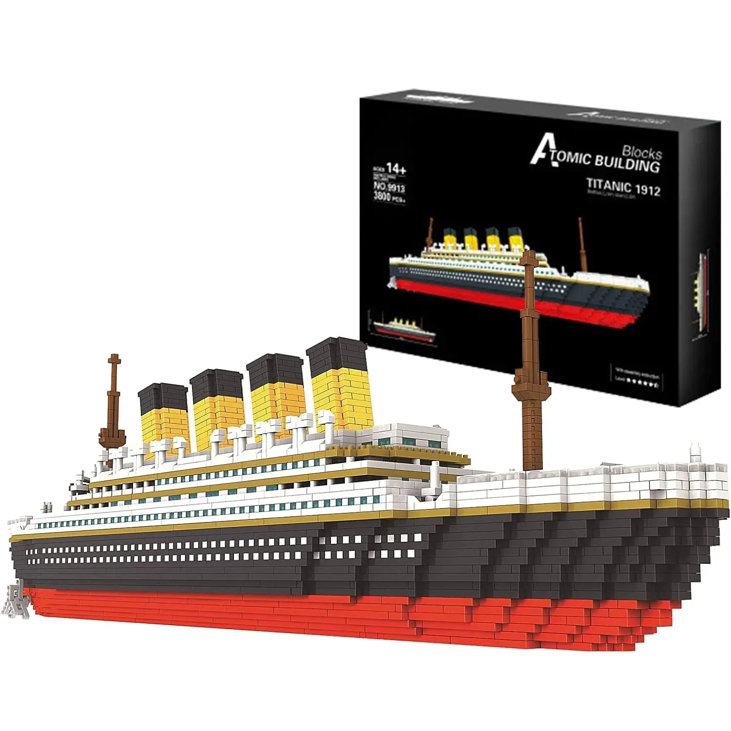 Lego Titanic Bloque De Construcción Modelo De Barco 3800 Piezas