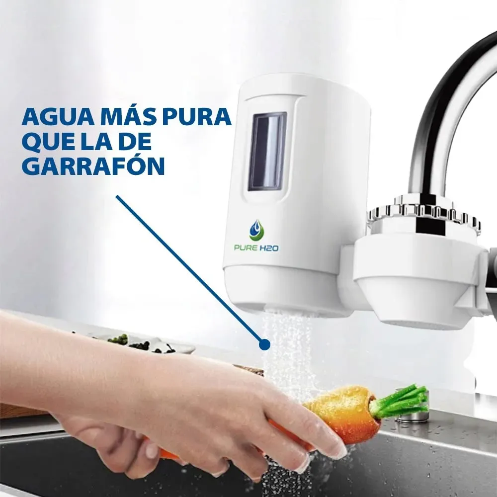 Filtro Purificador de Agua Nanotecnología Agua Pura Instantáneo 