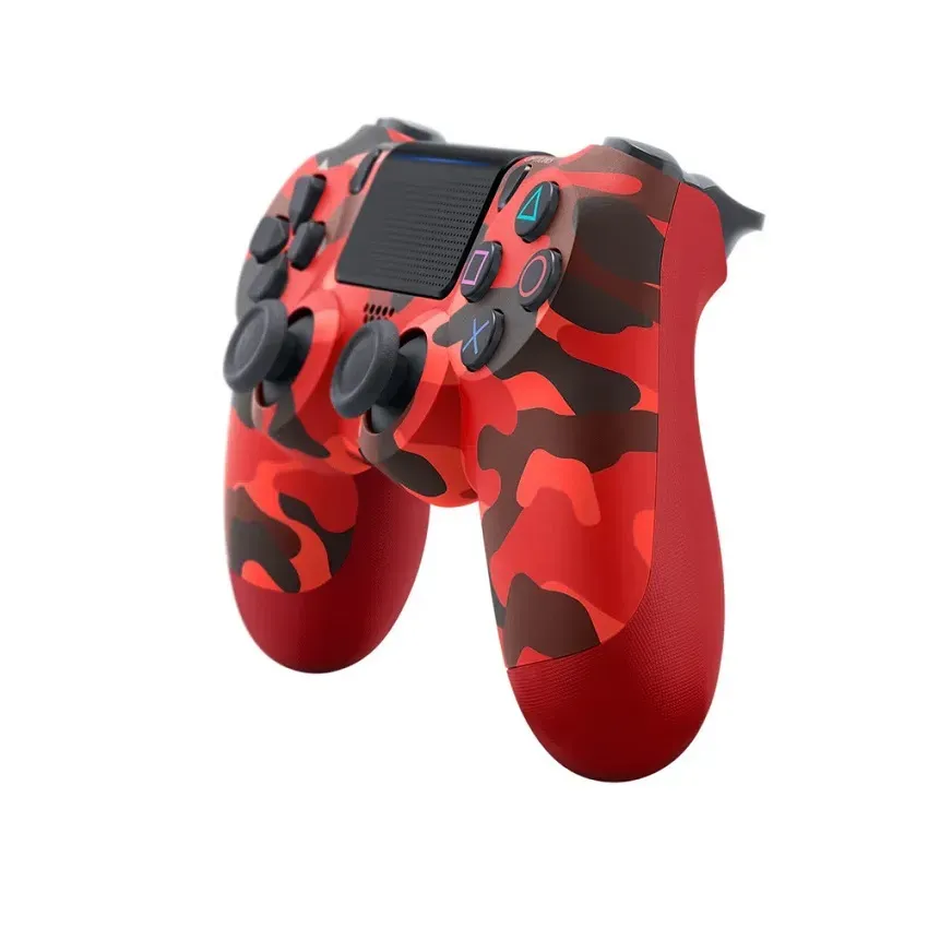 Control Para Play 4 Dual Shock Ps4 Edicion Limitada Camuflado Rojo