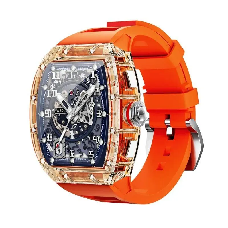 Reloj Inteligente Smart Watch WS6 Naranja Bluetooth 