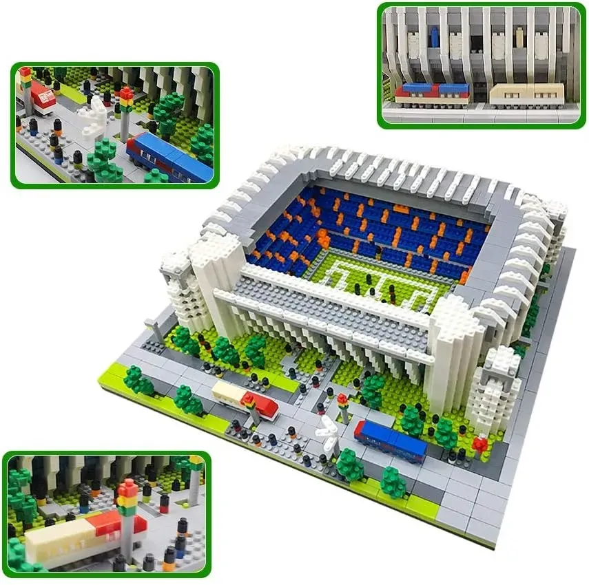 Lego Mini Blocks Estadio Santiago Bernabeu Real Madrid