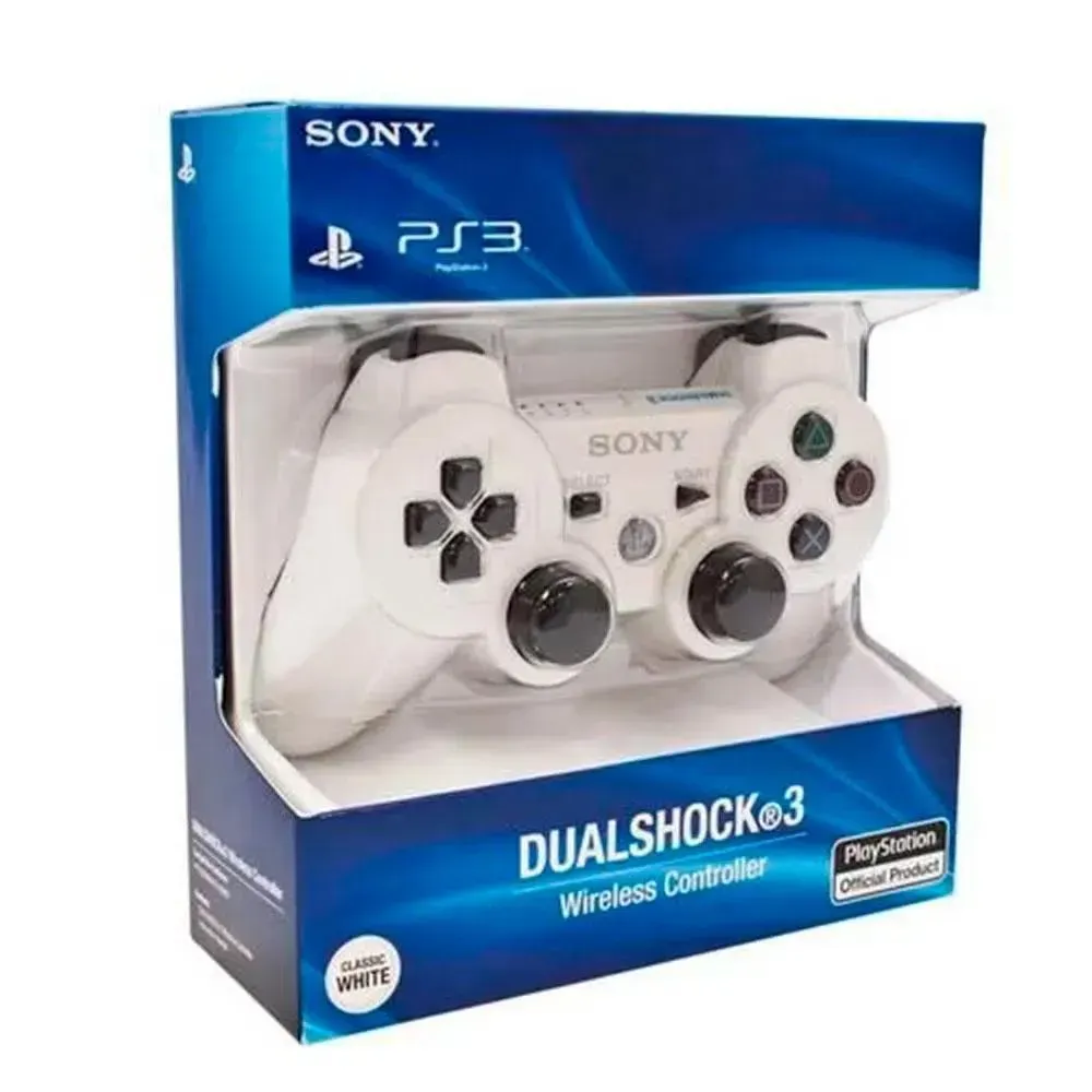 Control Ps3 Inalámbrico Sony PlayStation Dualshock 3 Blanco