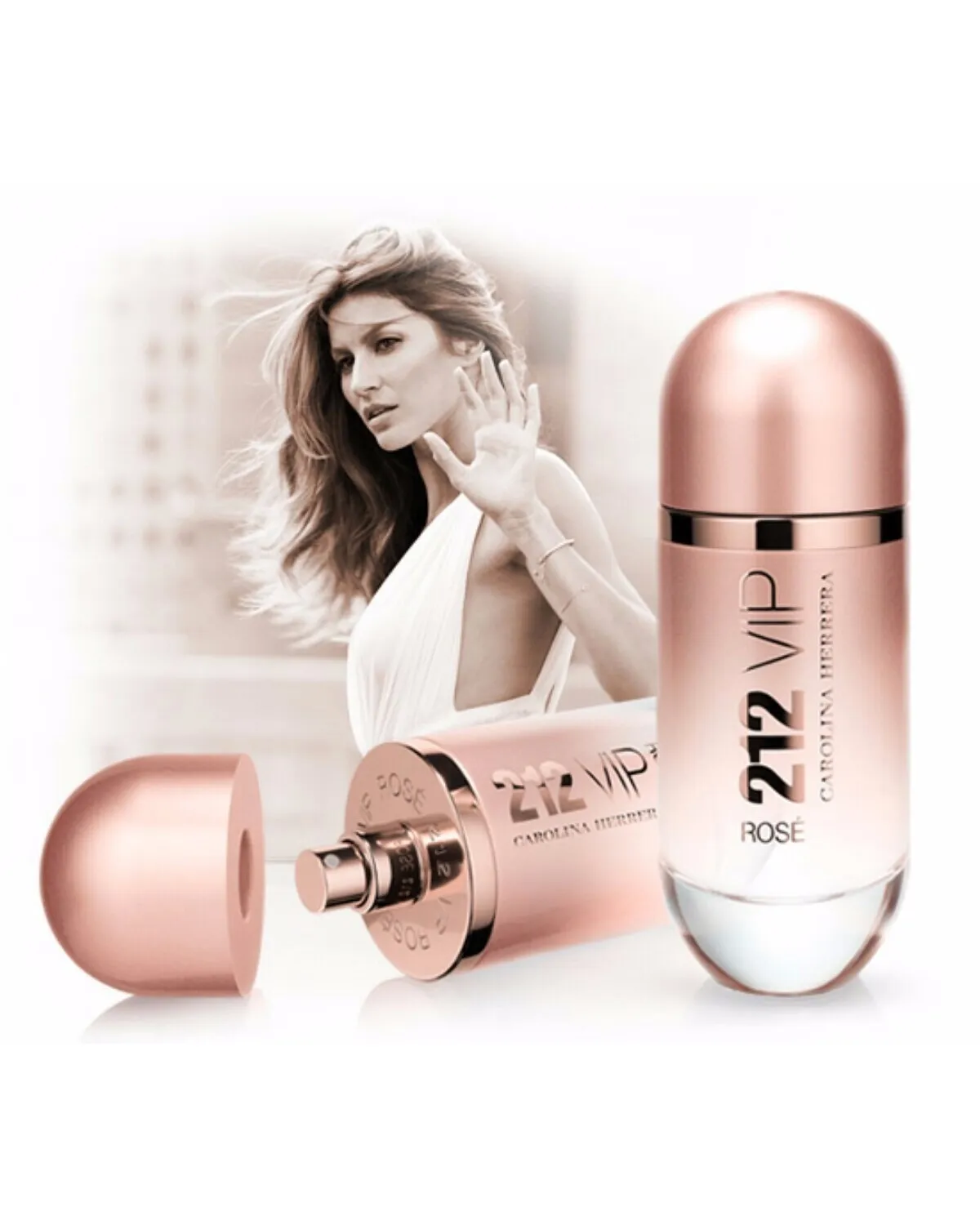 Perfume Carolina Herrera 212 VIP Rosé Para Mujer