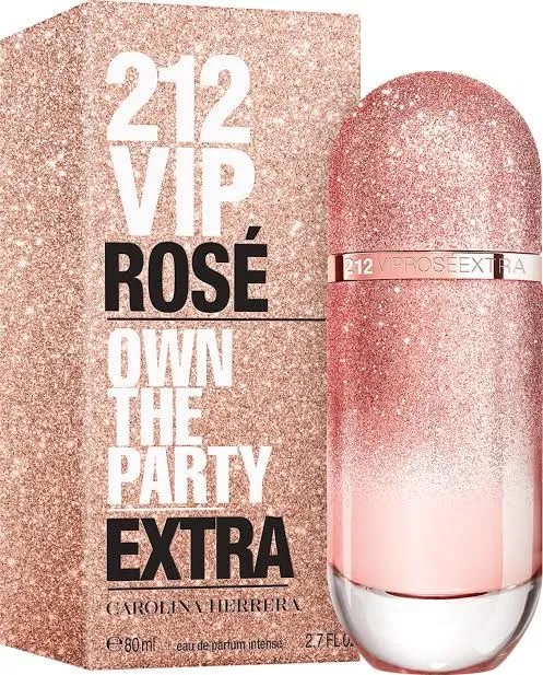 Perfume 212 VIP Rosé Extra Carolina Herrera Para Mujeres 