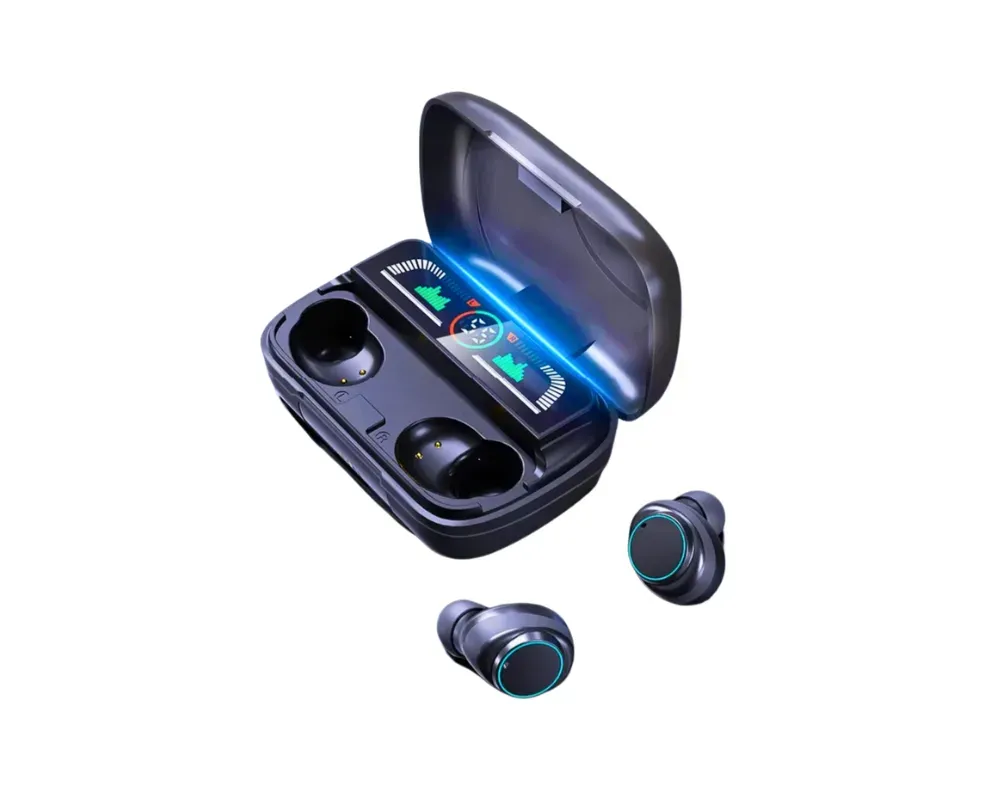 Audifonos Earbuds Bluetooth M18 TWS 5,3 Estéreo Deportivo