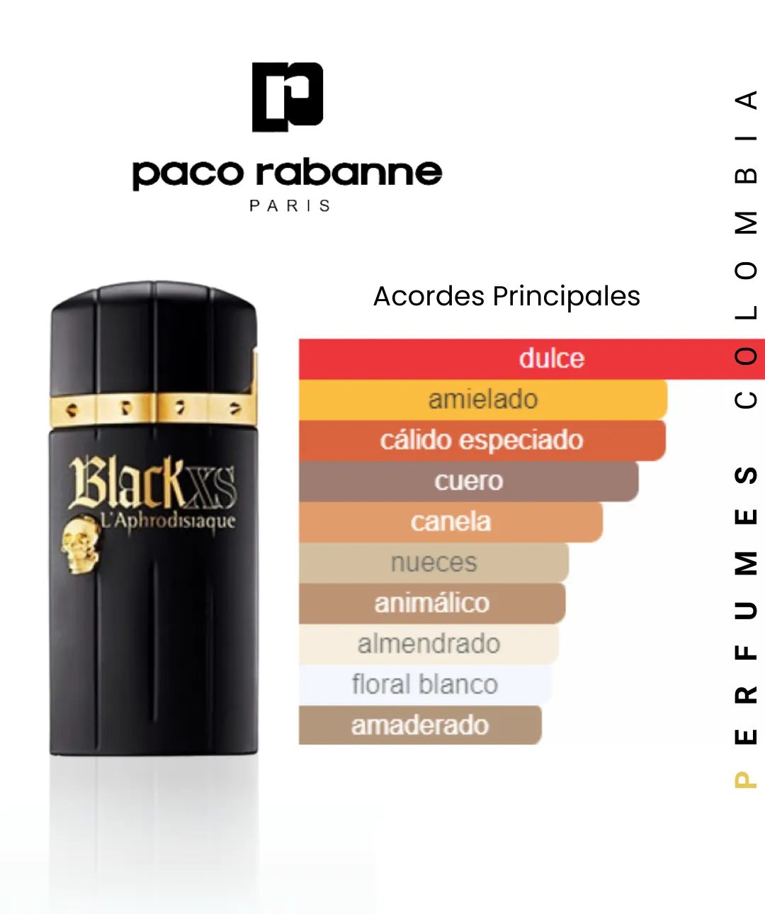 Perfume Black XS L'Aphrodisiaque for Men Paco Rabanne Para Hombres