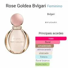 Perfume Rose Goldea Bvlgari Para Mujeres