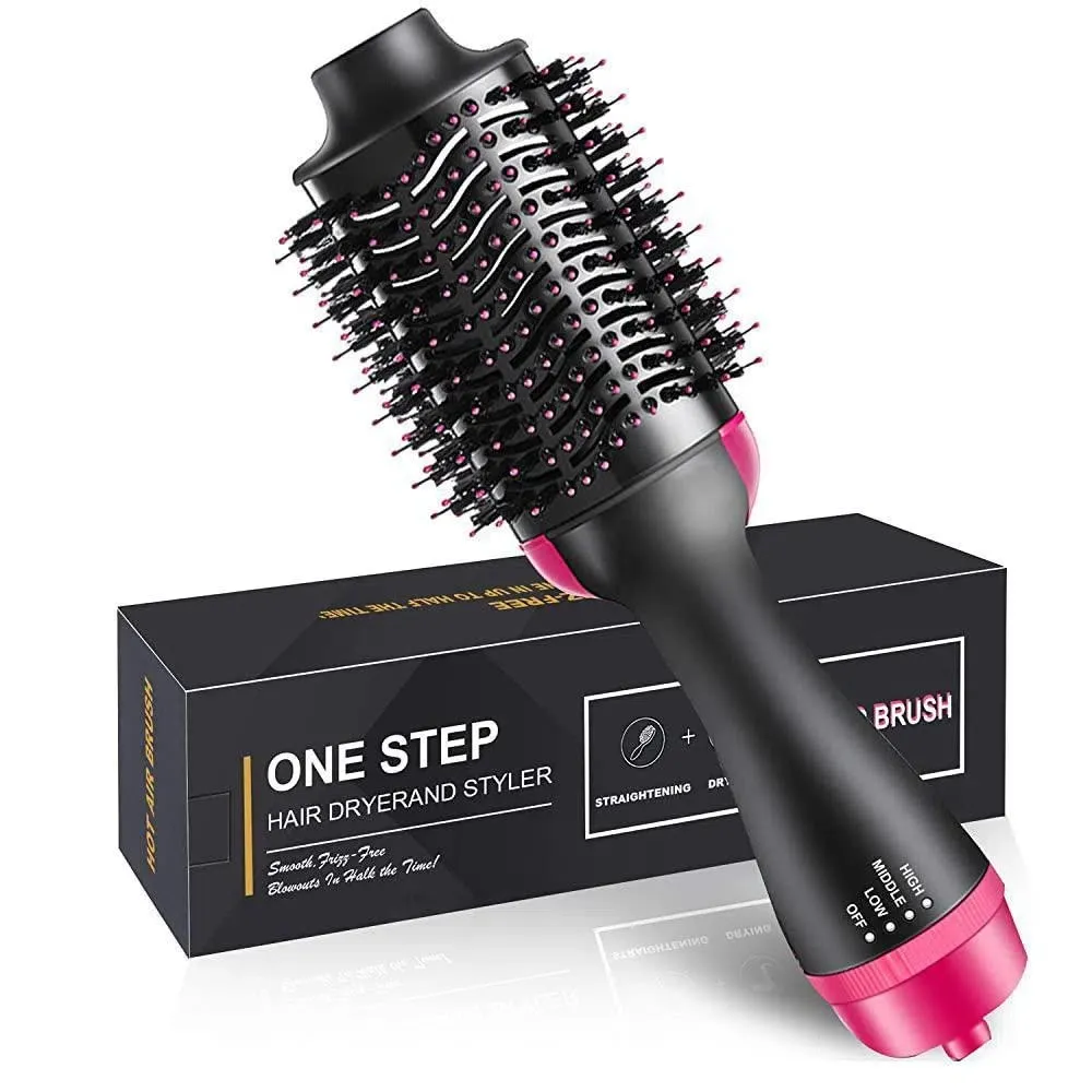 Cepillo Giratorio De Aire Caliente Para Cabello One - Step