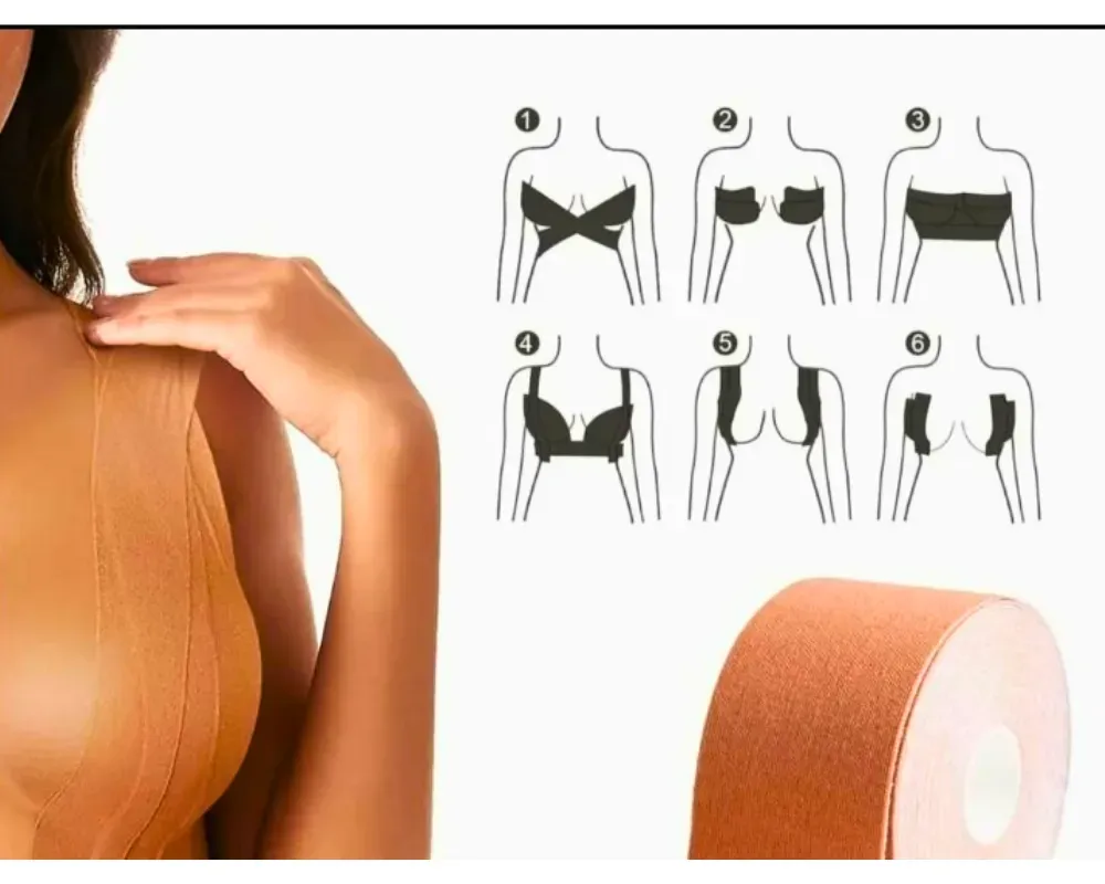 Cinta Adhesiva Para Levantamiento De Senos Boob Tape