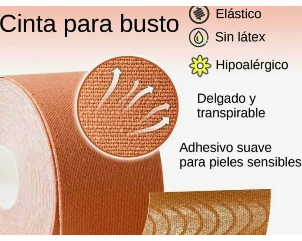 Cinta Adhesiva Para Levantamiento De Senos Boob Tape