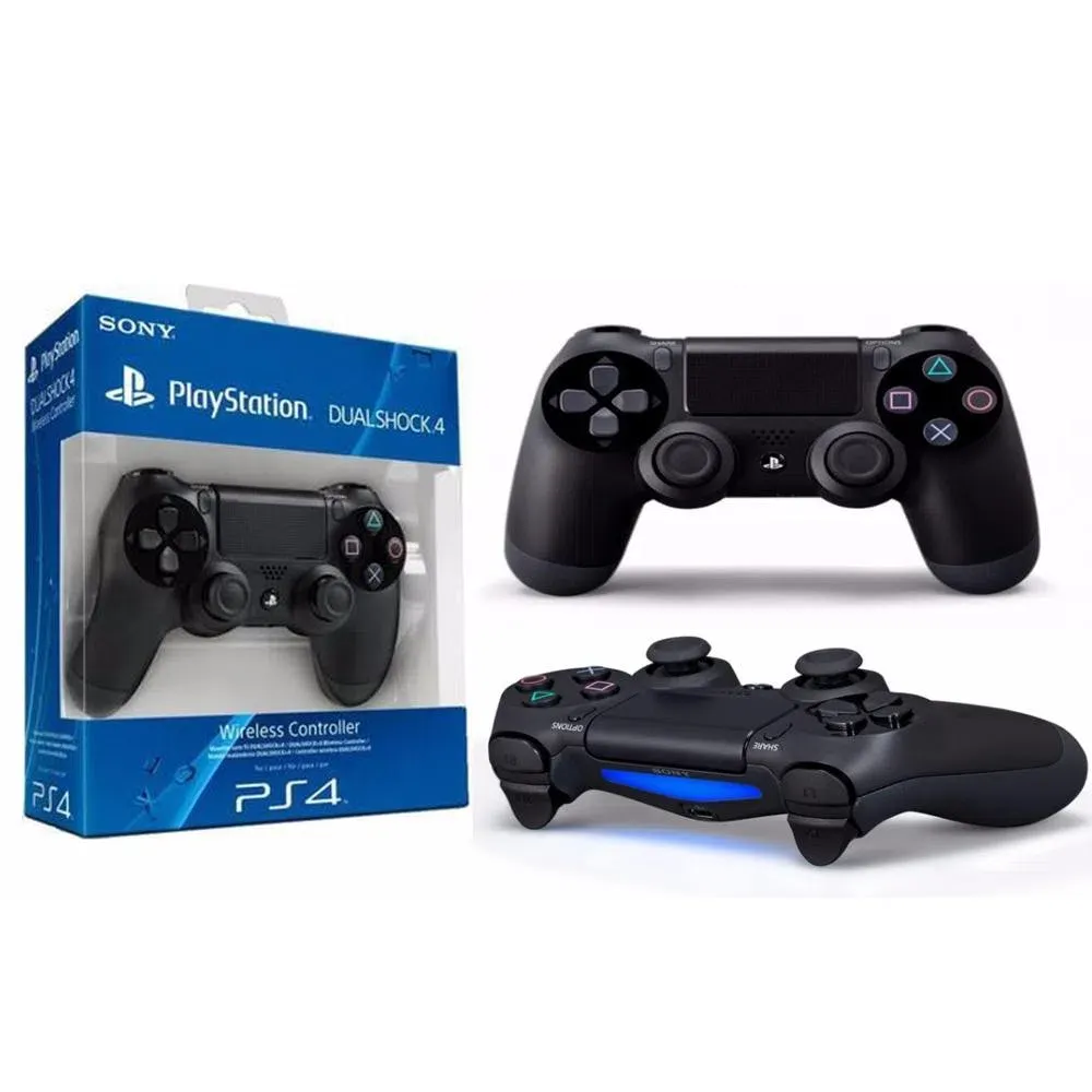 Control Ps4 Negro Joystick Double Motor 