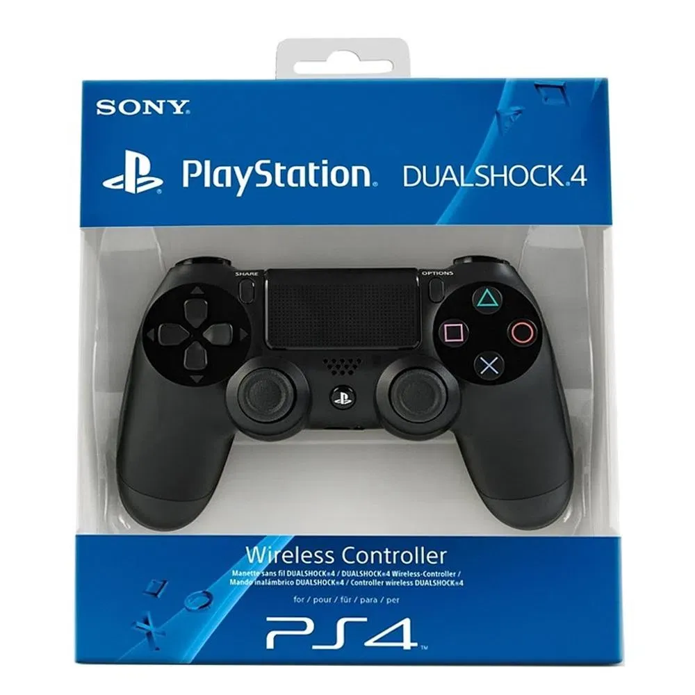 Control Ps4 Negro Joystick Double Motor 