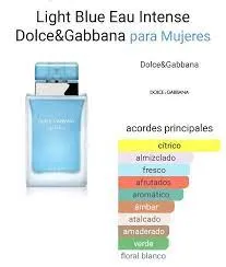 Perfume Light Blue Eau Intense Dolce&Gabbana Para Mujeres