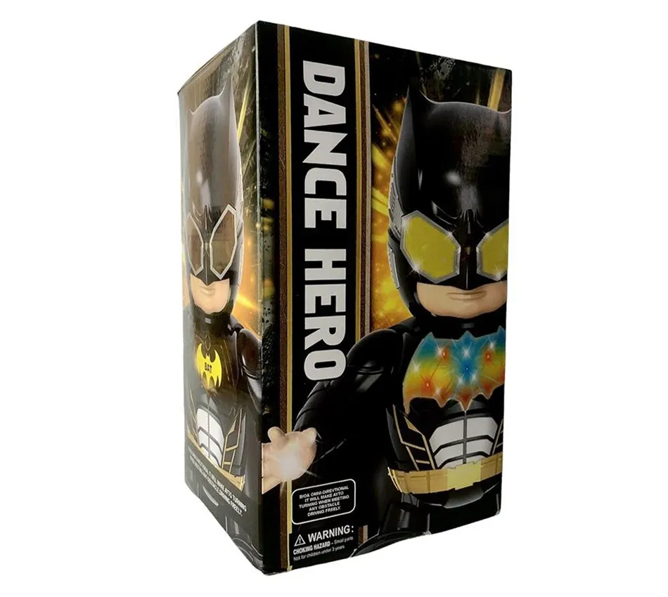 Robot Juguete Bailarín Dance Hero Batman Con Luz Y Sonido