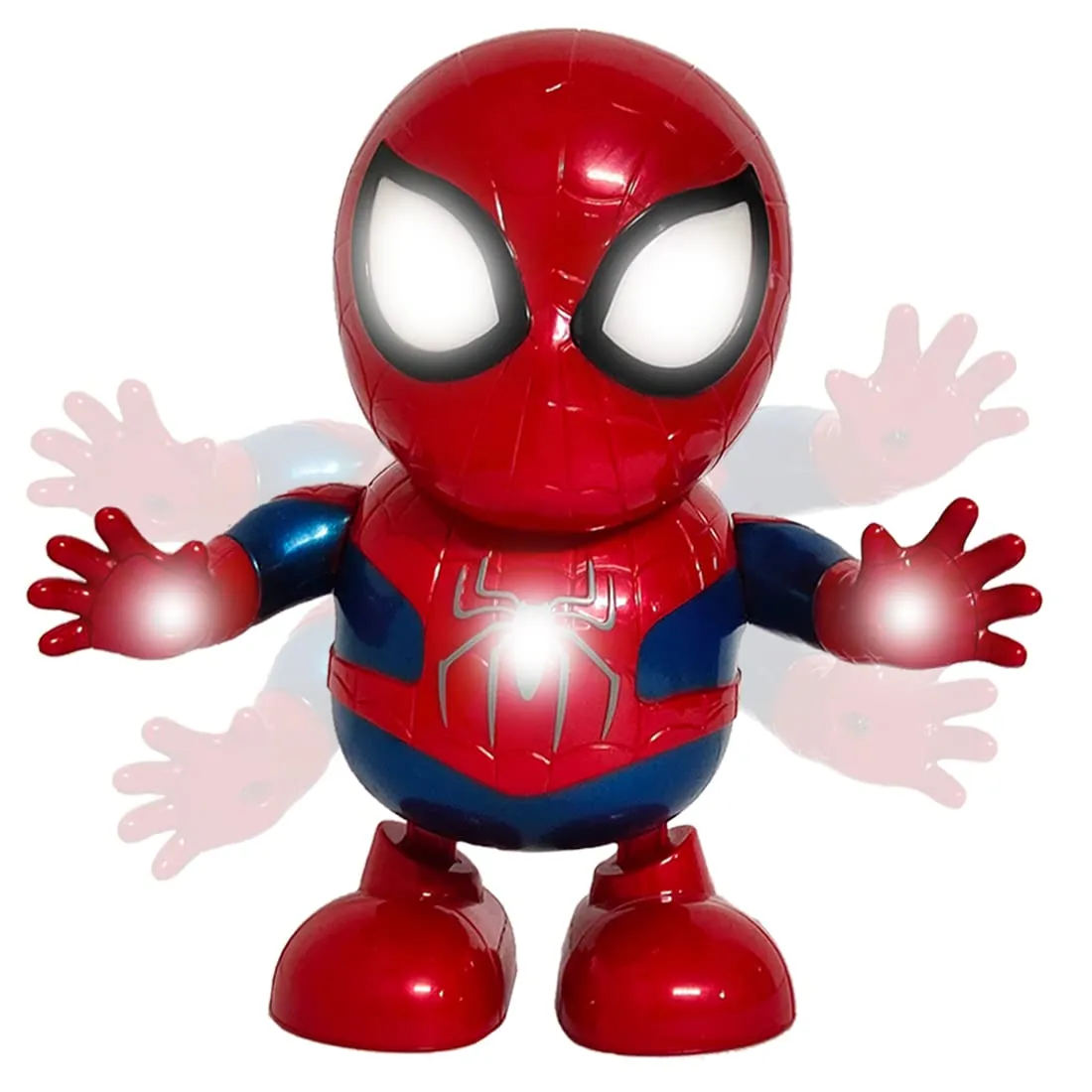 Robot Juguete Bailarín Dance Hero Spiderman Con Luz Y Sonido