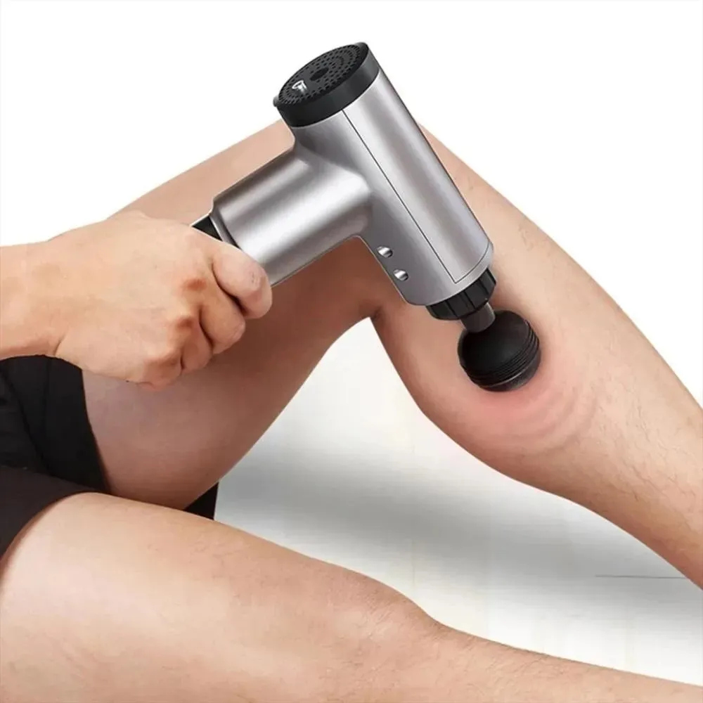 Masajeador Muscular Terapéutico Inalámbrico Fascial Gun