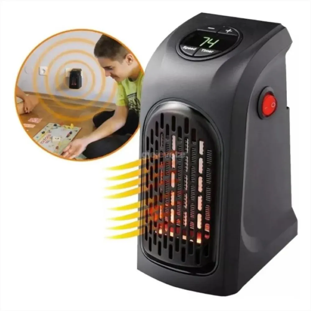 Calentador De Ambiente Portáti Handy Heater + Control Remoto