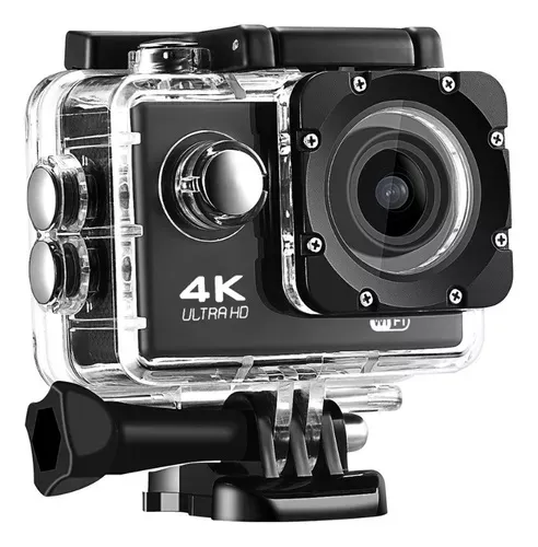 Camara Go Pro 4k Wifi + Control Remoto y Accesorios