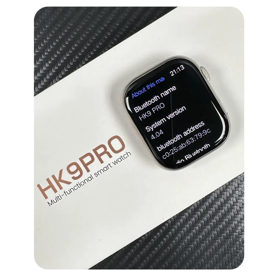 Reloj Inteligente Smart Watch HK9 Pro Max Pantalla AMOLED Y chatGPT