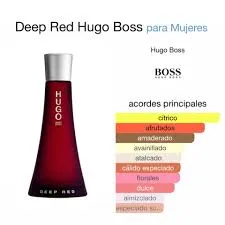 Perfume Deep Red Hugo Boss Para Mujeres