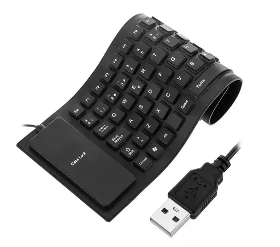 Teclado Flexible Silencioso Hipermeable