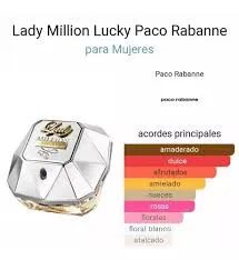 Perfume Lady Million Lucky Paco Rabanne Para Mujeres