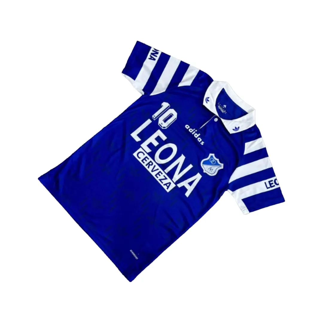 Camiseta de Fútbol Retro Millonarios 1996 Leona Azul