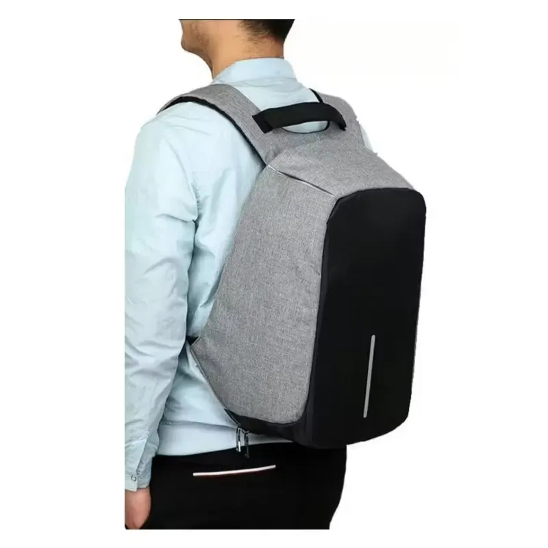 Morral Antirrobo Para Portatil Impermeable Maleta Seguridad Puerto Usb