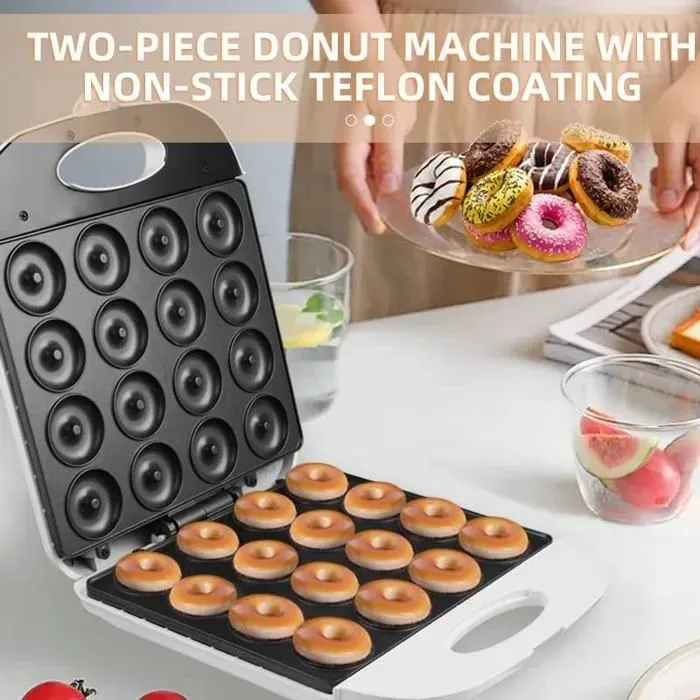 Mini Máquina Para Hacer Donas Rosquillas 16 Puestos