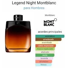 Perfume Legend Night Montblanc Para Hombres