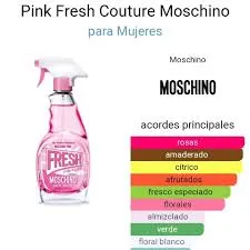 Perfume Pink Fresh Couture Moschino Para Mujeres