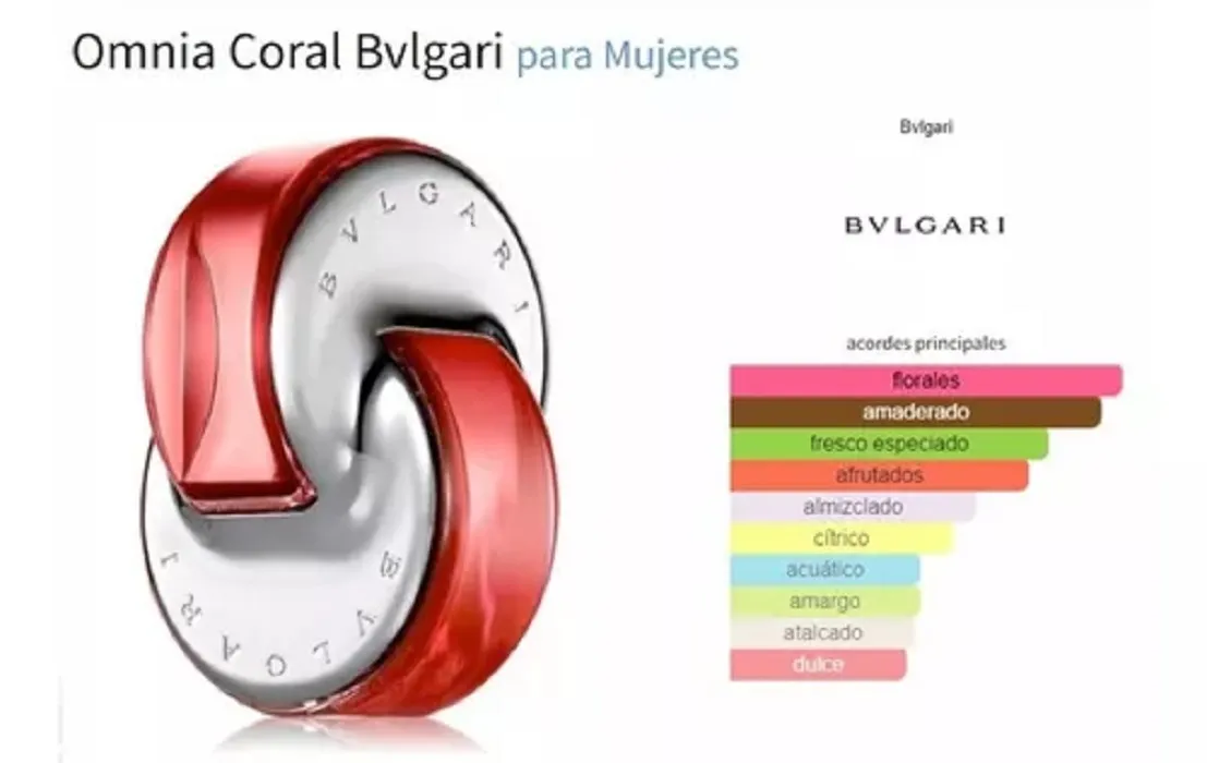 Perfume Omnia Coral Bvlgari Para Mujeres