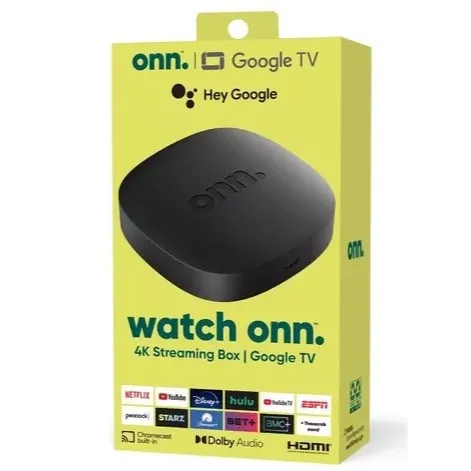 Onn Uhd Streaming 4k Google Tv 2023 Tipo De Control Remoto Control De Voz