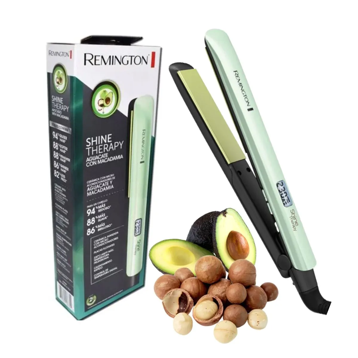 Plancha Remington Aguacate Con Macadamia AAA