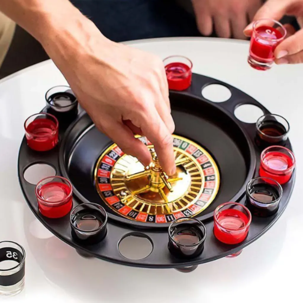 Ruleta De Tragos Shots Con Copas Jugar Casino O Penitencia